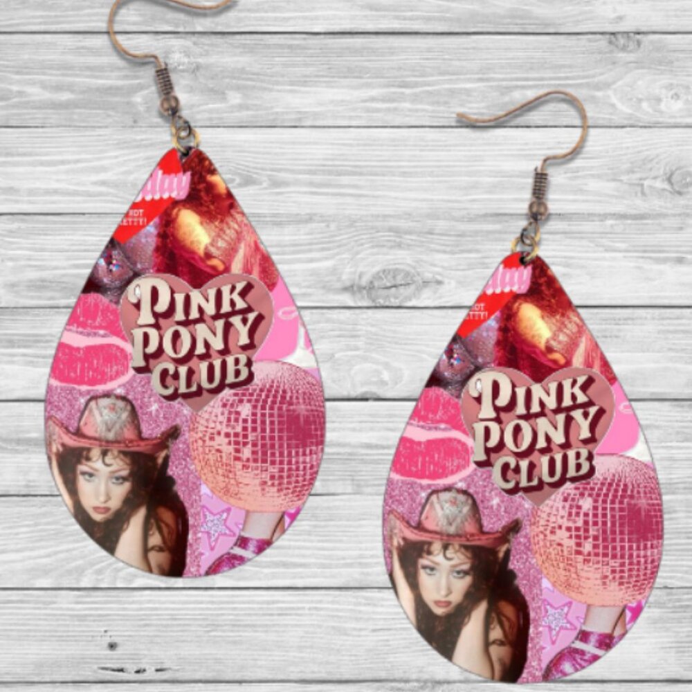 Chappell Roan- Pink Pony Club Earrings